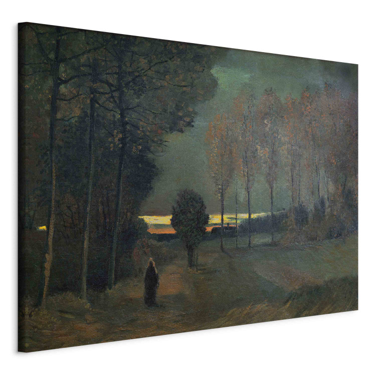 Canvas Autumn landscape in the evening  155296 additionalImage 2