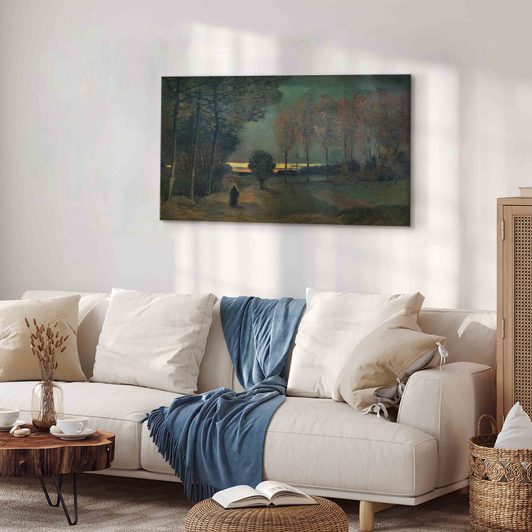 Canvas Autumn landscape in the evening  155296 additionalImage 4