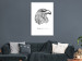 Canvas Graphic eagle - patterned bird with the word ''Freedom'' in black 117507 additionalThumb 3