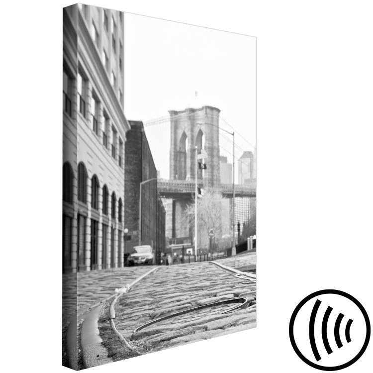 Canvas Brooklyn Bridge - an landmark of New York and architecture in the USA 118007 additionalImage 6