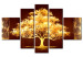 Canvas Golden tree 49807