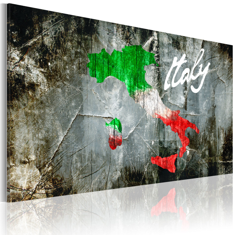Canvas Artistic map of Italy 55307 additionalImage 2