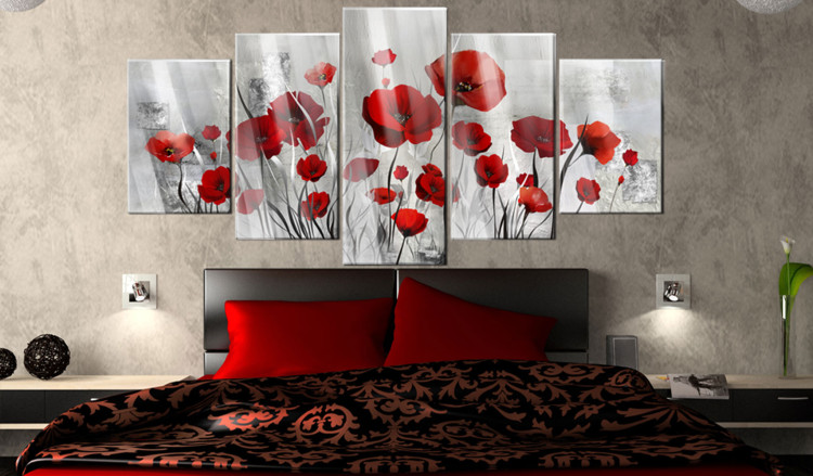 Acrylic Print Scarlet Cloud [Glass] 92307 additionalImage 3