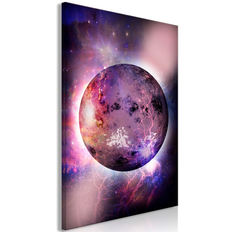 Canvas Explosion of Colors in Space (1-part) - Abstract World of Colors 118317 additionalImage 2
