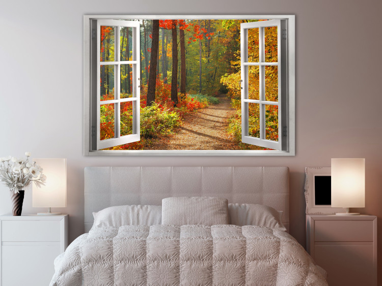 Canvas Sunny Autumn (1 Part) Wide 125017 additionalImage 3