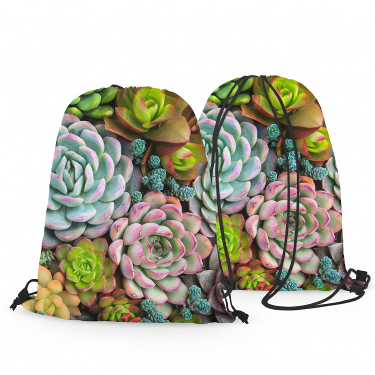 Backpack A world of the succulents - a floral composition with rich detailing 147517 additionalImage 3