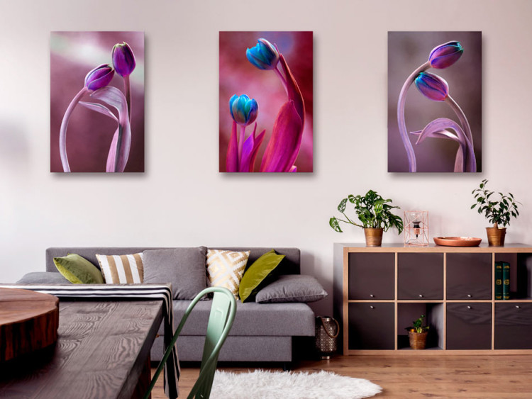 Canvas Tulips in Love 95917 additionalImage 3