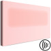 Canvas Cotton candy heaven - an abstract composition of two shades of pink 119127 additionalThumb 6