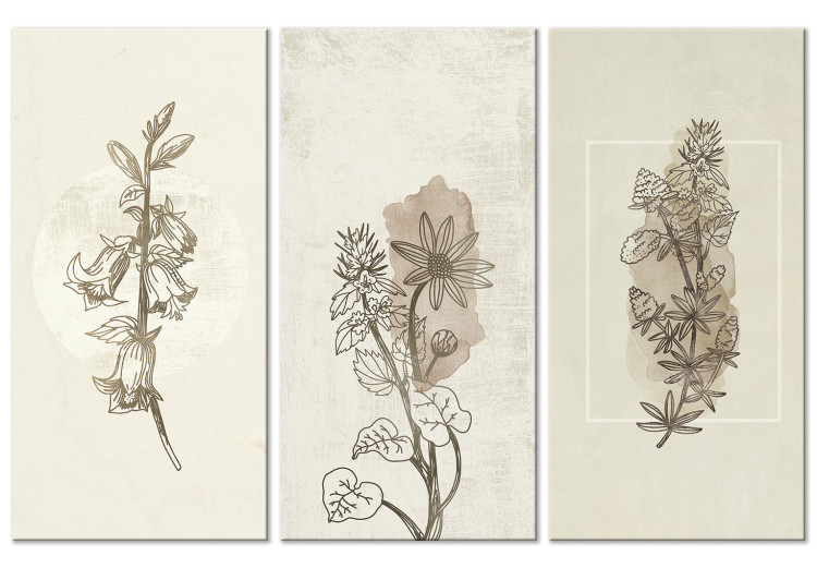 Canvas Herbarium (3 Parts) 125727