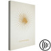 Canvas Sunny Side - Abstract Sun Vision with Signature and White Background 135527 additionalThumb 6