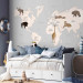 Wall Mural World Map for Kids - Continents and Oceans in Blue Tones 148027 additionalThumb 4