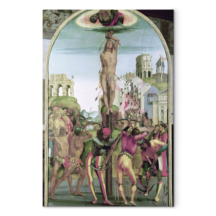 Canvas The Martyrdom of St. Sebastian 153127