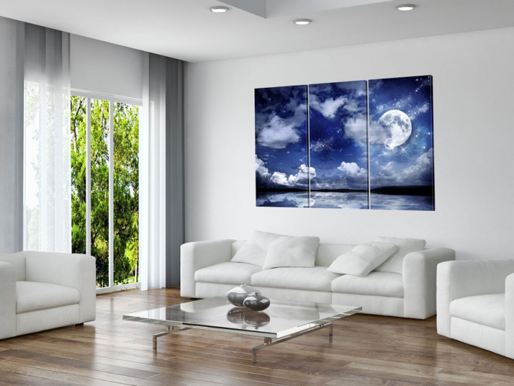 Canvas The sea at night 50027 additionalImage 3