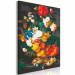 Paint by Number Kit Baroque Nature - Sumptuous Bouquet of Colorful Flowers against a Dark Background 147337 additionalThumb 5