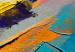 Canvas Abstract Colors - Colorful Composition Applied With a Spatula 149837 additionalThumb 4