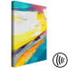 Canvas Abstract Colors - Colorful Composition Applied With a Spatula 149837 additionalThumb 6