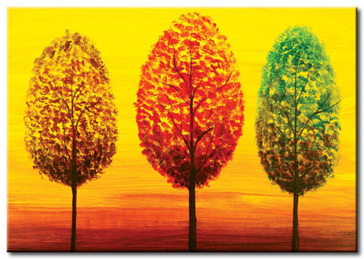 Canvas Four seasons tree 49837