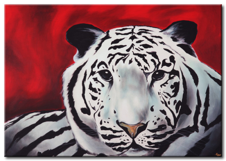 Canvas White tiger 64337