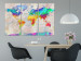 Cork Pinboard World Map: Rainbow Gradient [Cork Map] 96137 additionalThumb 4
