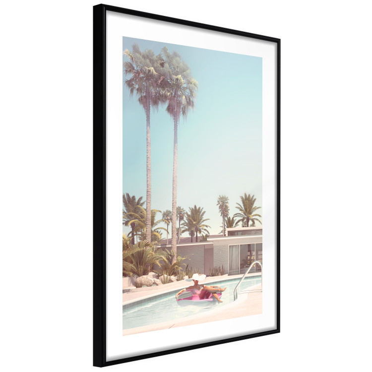 Poster Palm Trees - Holiday Relaxation at the Swimming Pool Amid a Sunny Breeze 144347 additionalImage 5