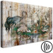Canvas From the Chronicles of Nature - Graphics With Birds on Boards in a Vintage Style 145747 additionalThumb 6