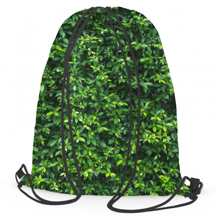 Backpack Leafy curtain - a floral composition with rich detailing 147347