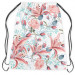 Backpack In bloom - bush motif with red flowers, on a light background 147547 additionalThumb 3