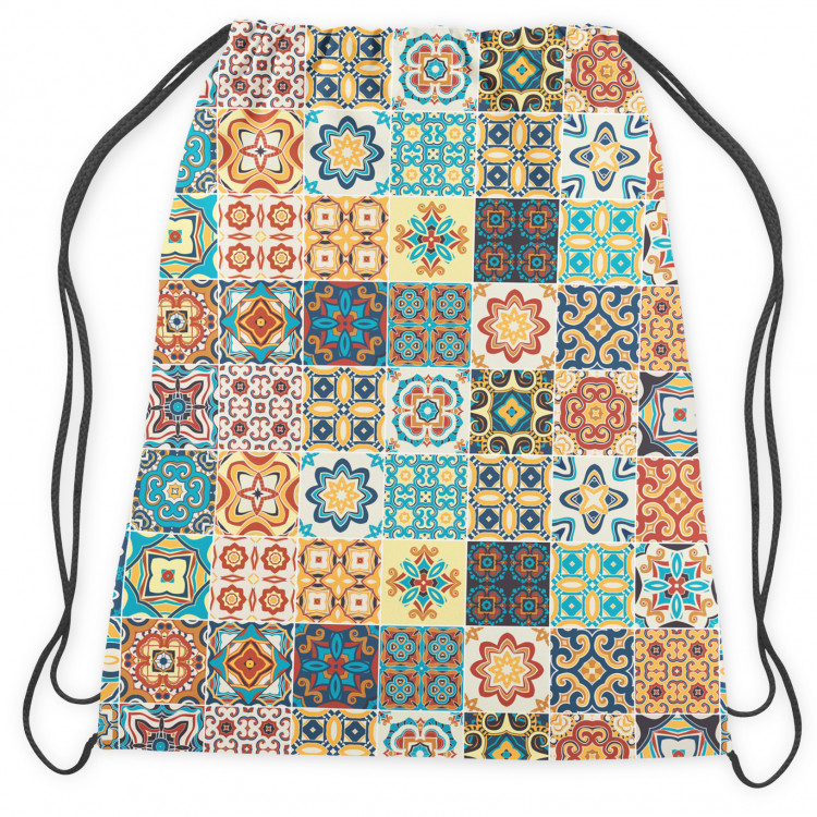 Backpack Spanish arabesque - a motif inspired by patchwork-style ceramics 147557 additionalImage 2