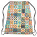 Backpack Spanish arabesque - a motif inspired by patchwork-style ceramics 147557 additionalThumb 2
