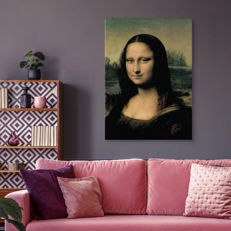Canvas Mona Lisa (fragment) 150557 additionalImage 3