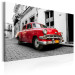 Canvas Cuban Classic Car (Red) 93957 additionalThumb 2