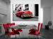 Canvas Cuban Classic Car (Red) 93957 additionalThumb 3