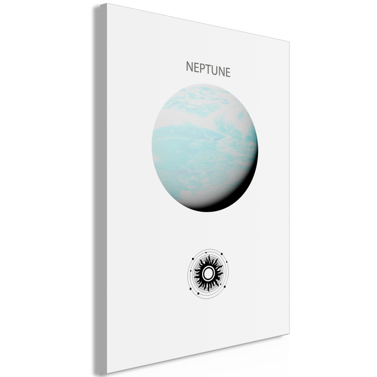 Canvas Planet Neptune II - Gas Giant with the Solar System 146467 additionalImage 2