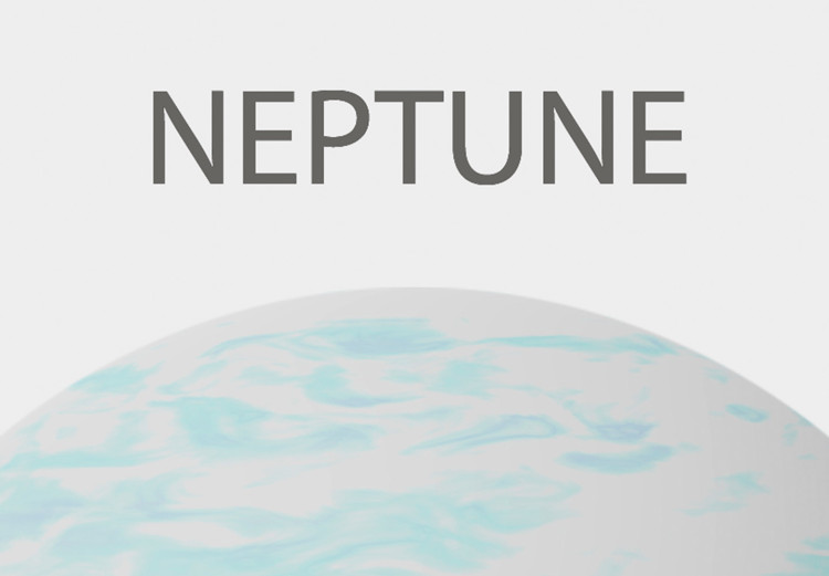 Canvas Planet Neptune II - Gas Giant with the Solar System 146467 additionalImage 4