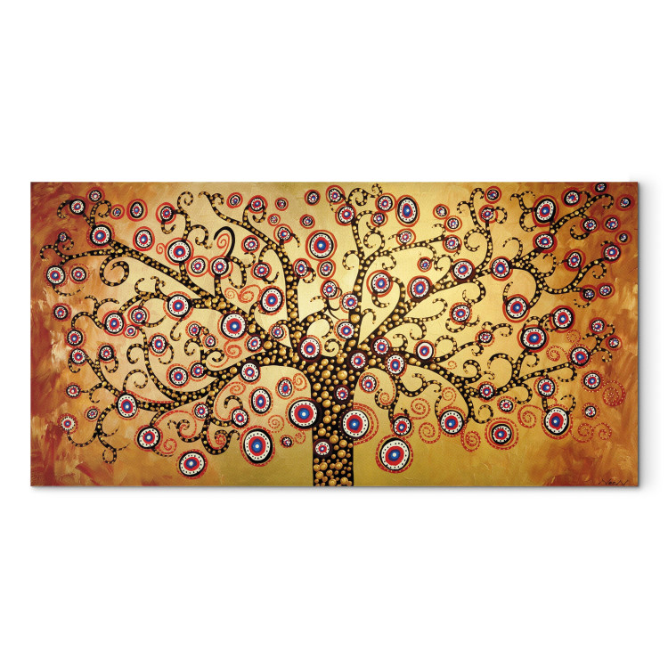 Canvas Peacock tree 49867