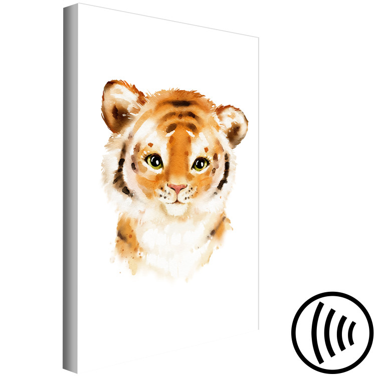 Canvas Tigger for children - A watercolor stylized composition 136377 additionalImage 6
