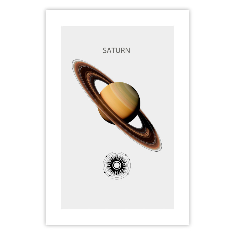 Poster Dynamic Saturn II - Cosmic Lord of the Rings with the Solar System 146477 additionalImage 10