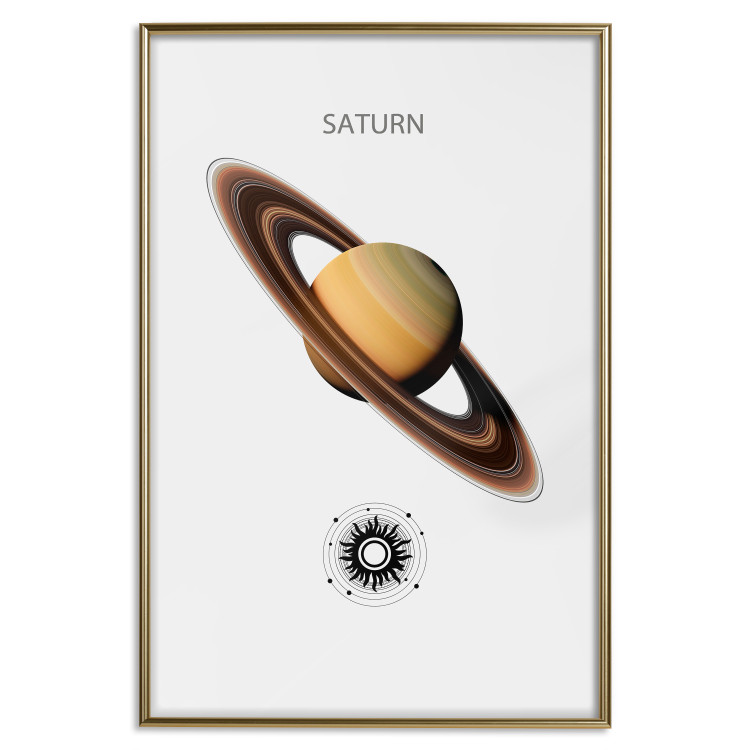 Poster Dynamic Saturn II - Cosmic Lord of the Rings with the Solar System 146477 additionalImage 11