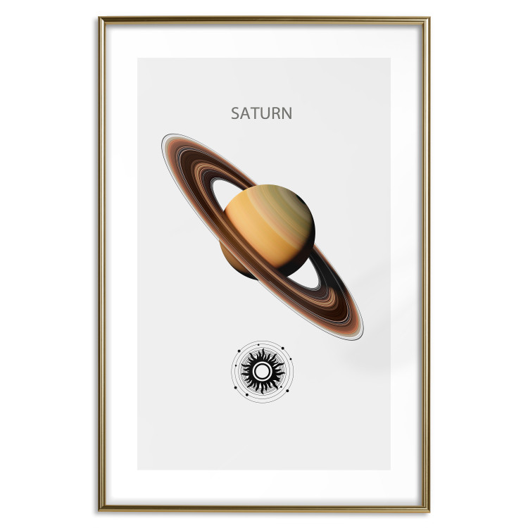 Poster Dynamic Saturn II - Cosmic Lord of the Rings with the Solar System 146477 additionalImage 13