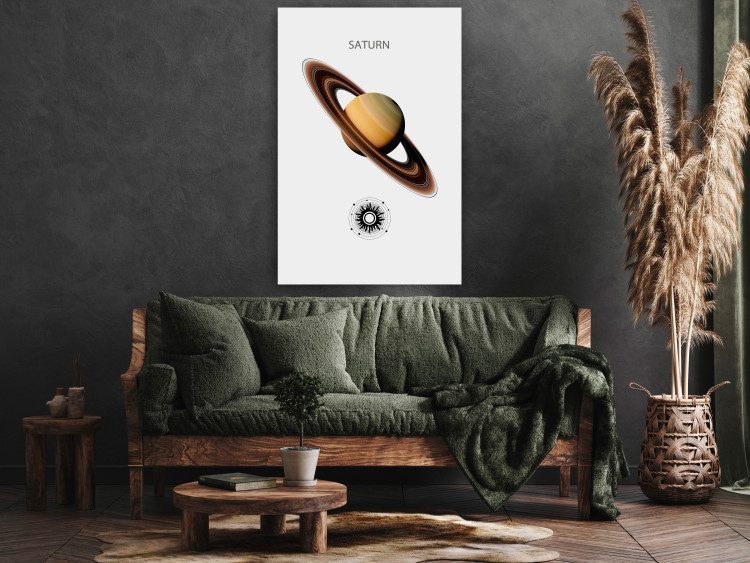 Poster Dynamic Saturn II - Cosmic Lord of the Rings with the Solar System 146477 additionalImage 2