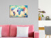 Paint by Number Kit Colorful Continents - Watercolor World Map in Rainbow Colors 148877 additionalThumb 2