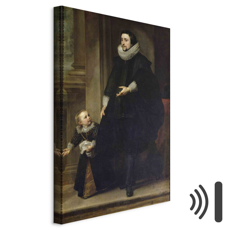 Canvas Portrait of a Nobleman and his Child or Portrait of the Brother of Rubens 159377 additionalImage 8