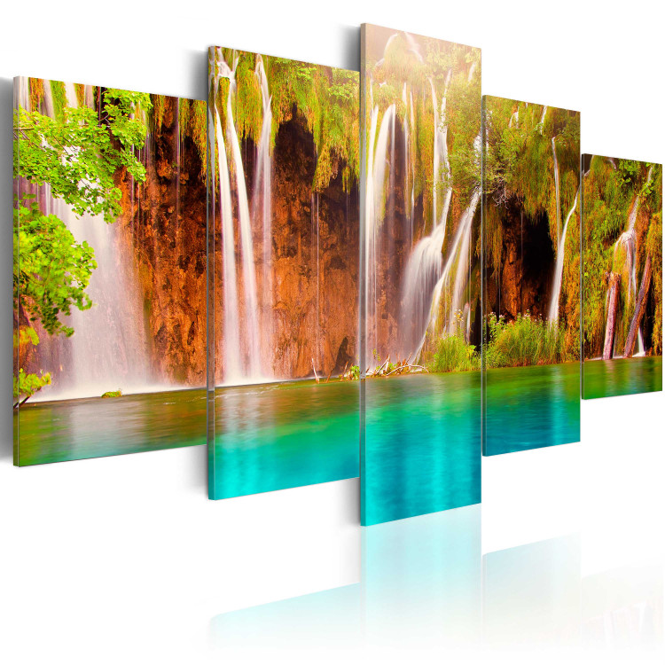 Canvas Forest waterfall 58477 additionalImage 2