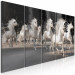 Canvas A herd of rushing unicorns - running, mystical creatures 108187 additionalThumb 2