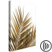 Canvas Dry palm leaves - photograph with plant motif on a white background 127987 additionalThumb 6
