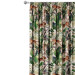 Decorative Curtain Savannah parchment - tropical vegetation, cheetahs on beige background 147187 additionalThumb 3
