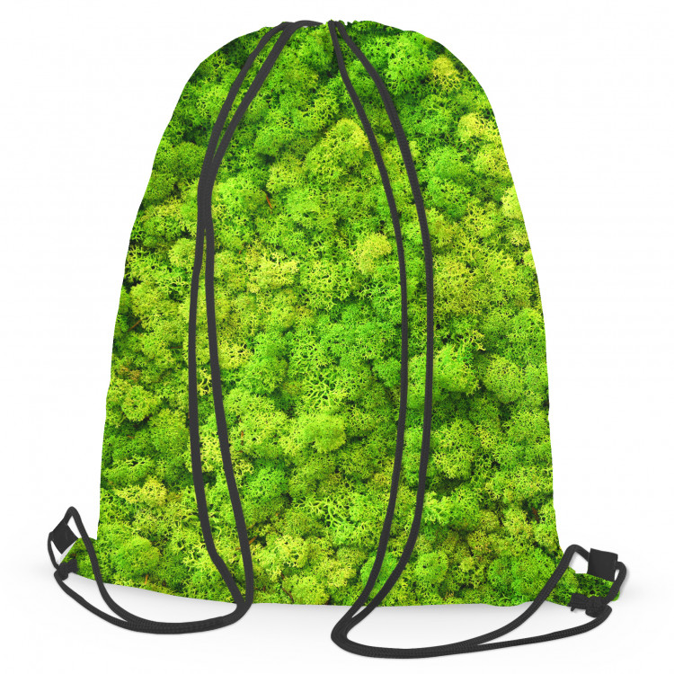 Backpack Forest carpet - a floral composition with rich moss detail 147487