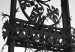 Canvas Street light in Barcelona - black and white photo with architecture 123597 additionalThumb 5