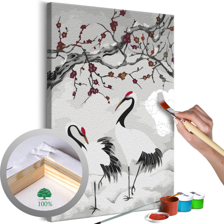 Paint by Number Kit Two Cranes 142497