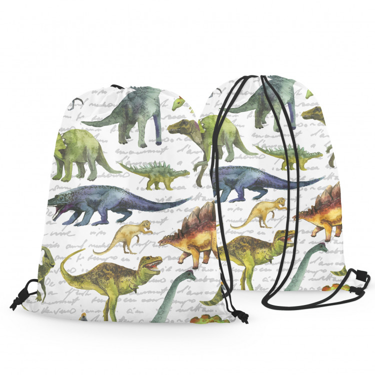 Backpack Great reptiles - graphic design with dinosaurs for a child's room 147397 additionalImage 2